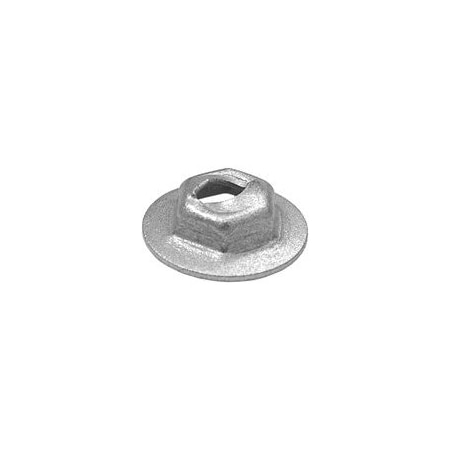Auveco THREAD CUTTING NUT 1/8 STUD SIZE 5/16 HEX, 100PK 2895